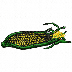 Corn Embroidery Design 7 Corn Embroidery Design 7